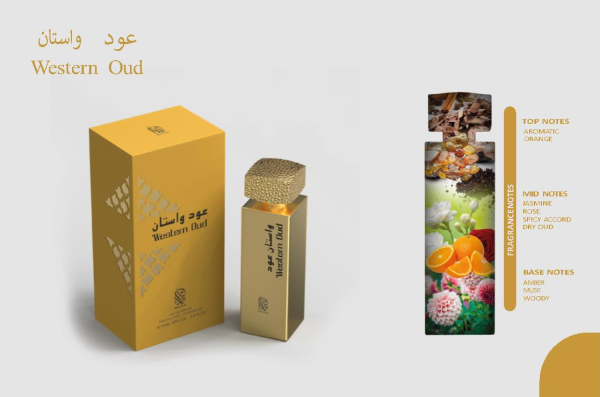 Western Oud 100ml Perfume EDP for Women and Men Woody Fruity Perfume Similar To Mukhakat Blend