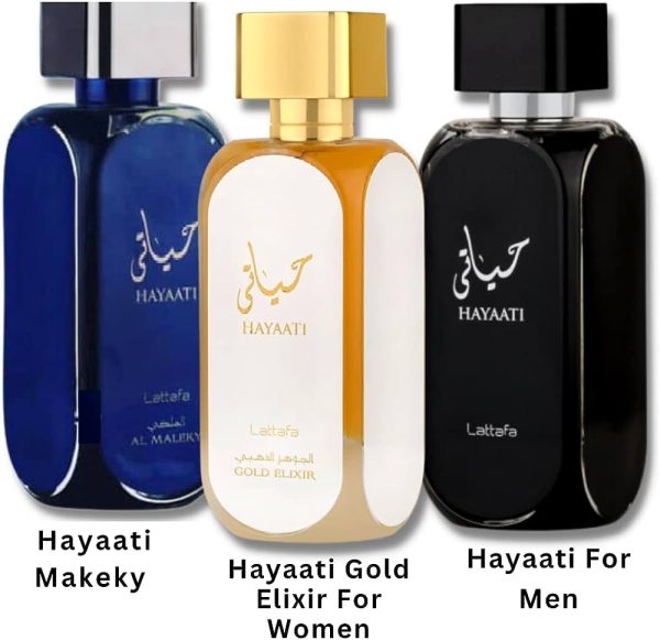 Hayaati Gold Elixir Perfume EDP 100ml by Lattafa Perfumes For Women