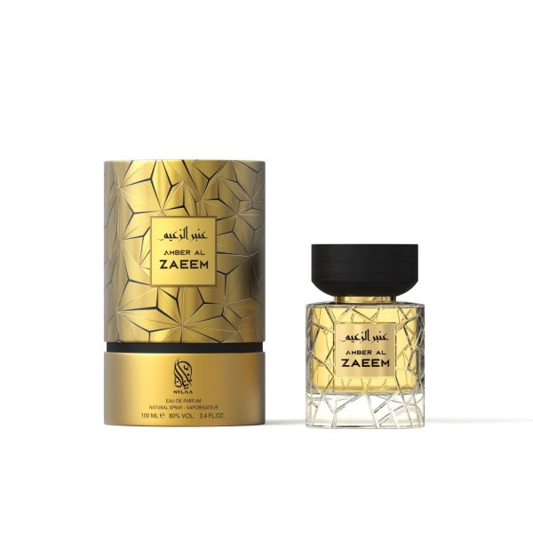 Amber Al Zaeem Eau De Parfum 100ml Unisex Fragrance by Nylaa Perfumes