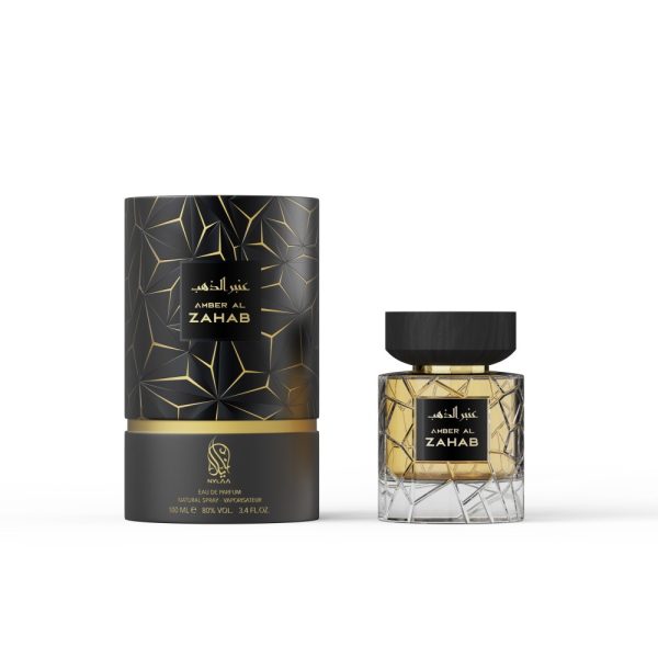 Amber Al Zahab Eau De Parfum 100ml Unisex Fragrance by Nylaa Perfumes