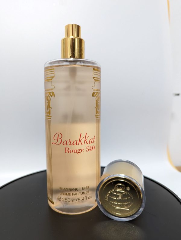 Barakkat Rouge 540 250ml Fragrance Body Mist Inspired by Baccarat Rouge