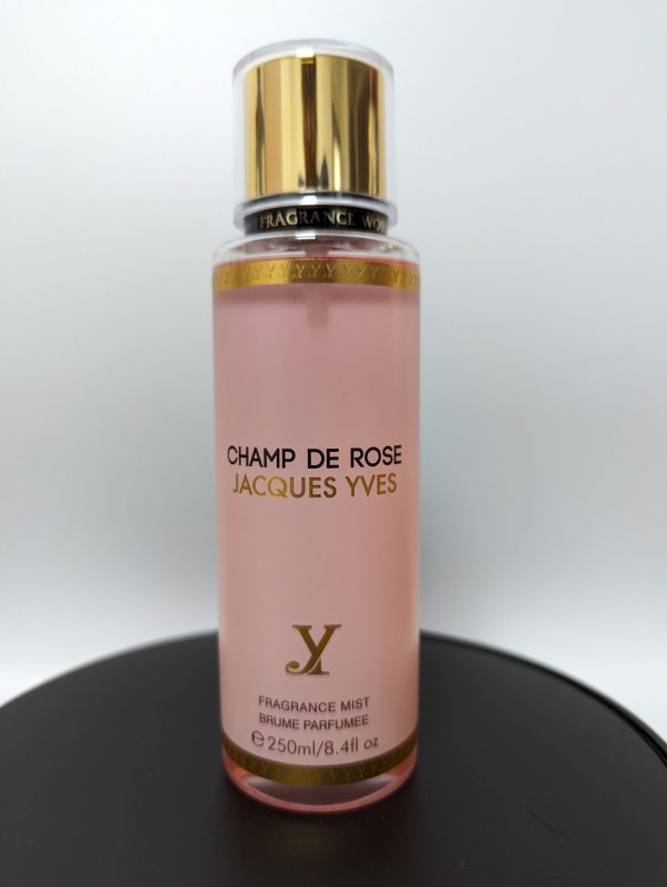 Champ De Rose Jacques Yves Fragrance Body Mist 250ml Inspired by LV Rose Des Vents