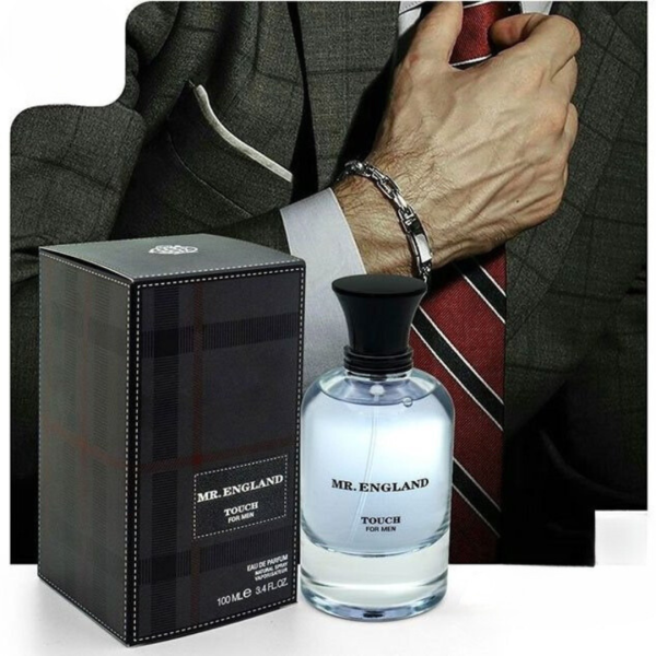 Mr. England Touch 100ml EDP For Him by Fragrance World Inspired by Burberry Touch