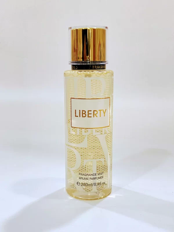 Liberty Fragrance Mist 250ml by Fragrance World Inspired by: YSL Libre