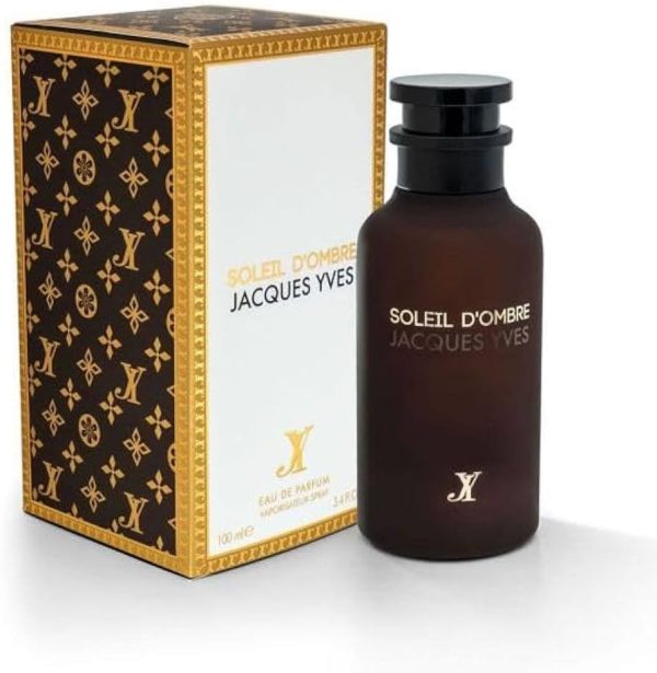 Soleil D'Ombre Jacques Yves Eau de Parfum 100ml Fragrance World Inspired by Ombre Nomad