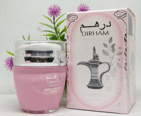 Ard Al Zaafran Dirham Wardi Fragrant Hand And Body Lotion 35ml Longlasting Cream