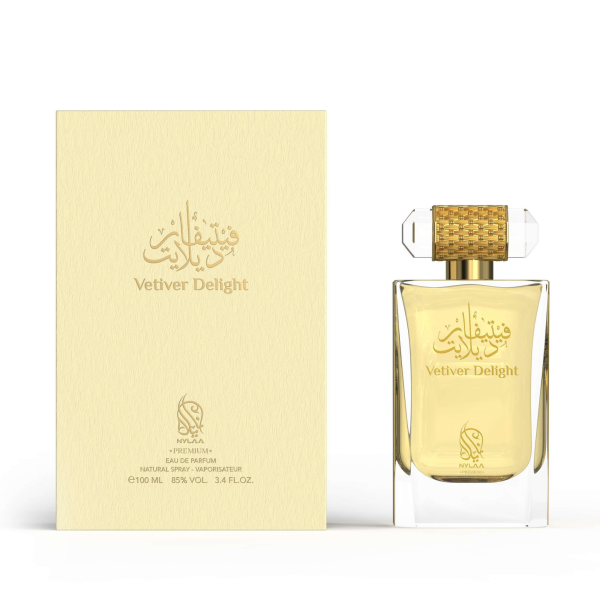 Vetiver Delight 100ml EDP by Nylaa Perfume for Men and Women Inspired by Encre Noire Lalique