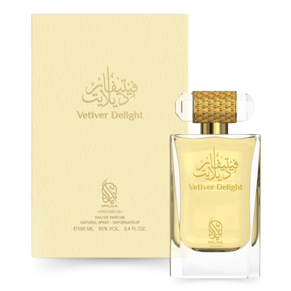 Vetiver Delight 100ml EDP by Nylaa Perfume for Men and Women Inspired by Encre Noire Lalique