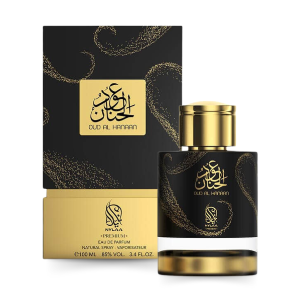 Oud Al Hanaan EDP 100ml by Nylaa Perfume for Women and Men Inspired by Madawi Arabian Oud