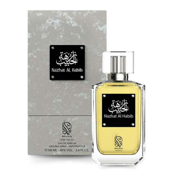 Nazhat Al Habib EDP 100ml by Nylaa Perfume For Men Women Inspired by Ebeny Fume Tom Ford