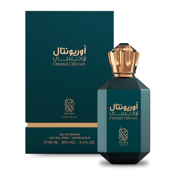 Oriental Odyssey EDP 100ml by Nylaa Perfume for Women and Men Inspired by Ambre Narguile Hermes