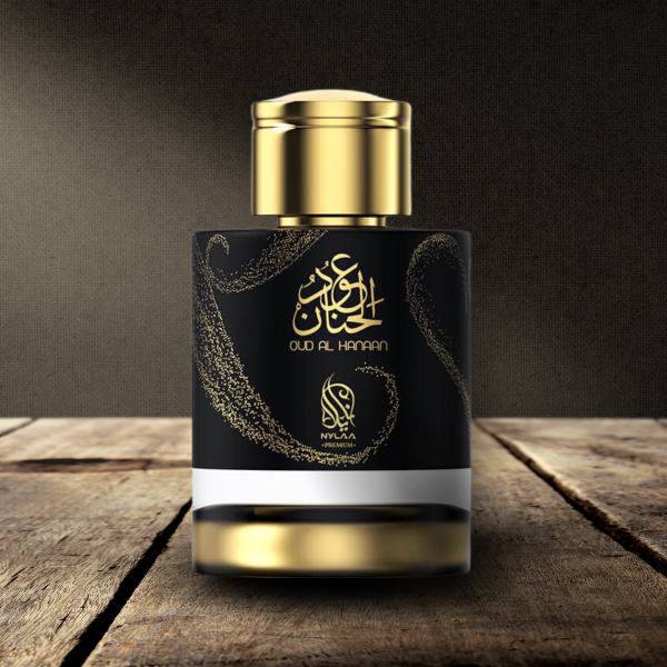 Oud Al Hanaan EDP 100ml by Nylaa Perfume for Women and Men Inspired by Madawi Arabian Oud