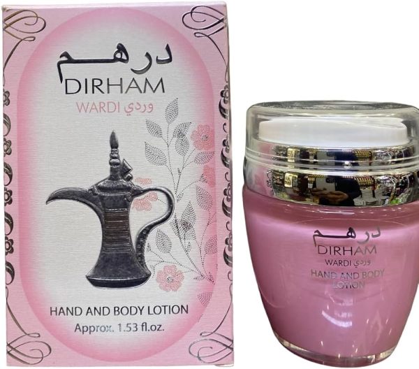 Ard Al Zaafran Dirham Wardi Fragrant Hand And Body Lotion 35ml Longlasting Cream