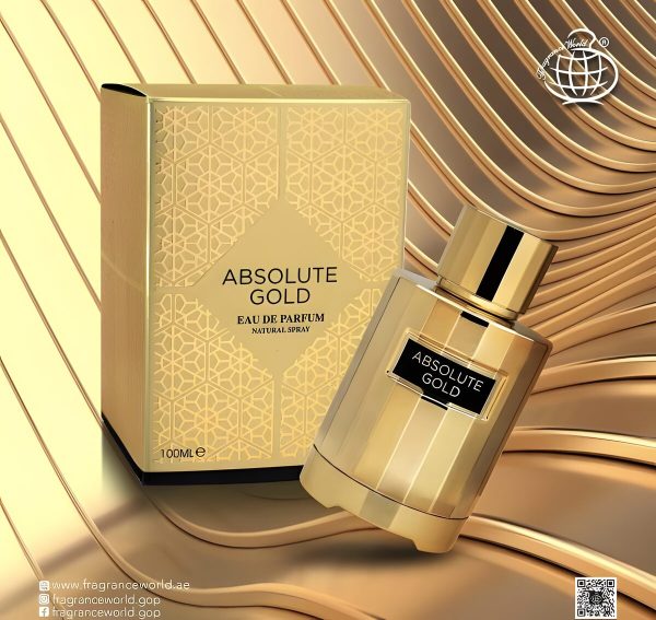 Absolute Gold Eau De Parfum 100ml by Fragrance World Inspired by Carolina Harrera Gold Myrrh