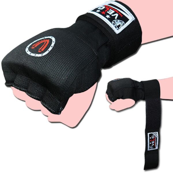 Karate Mitts Elasticated Cotton-Velo
