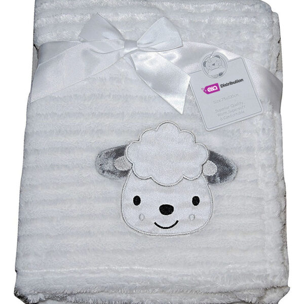 Luxury Soft 3d Fleece Blanket sheep Design