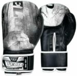 Velo Unisex DX Leather Boxing Gloves- Grey