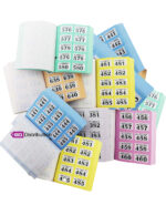 1-1000 Cloakroom Raffle Tickets