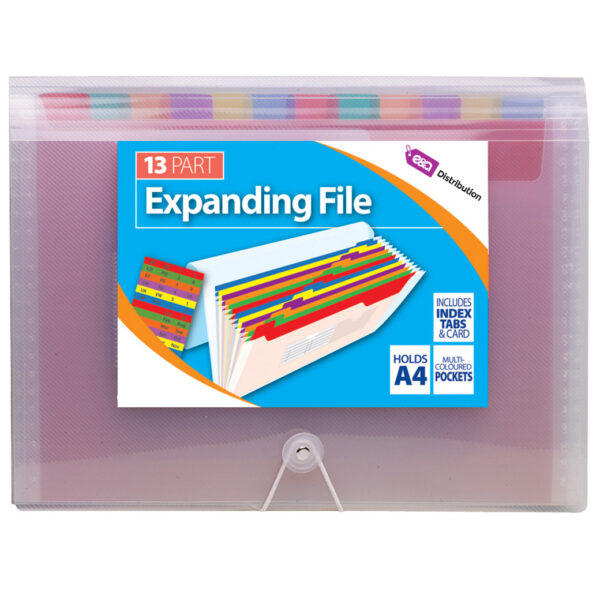 13 Part A4 Expanding File Rainbow