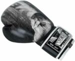 Velo Unisex DX Leather Boxing Gloves- Grey - Image 6