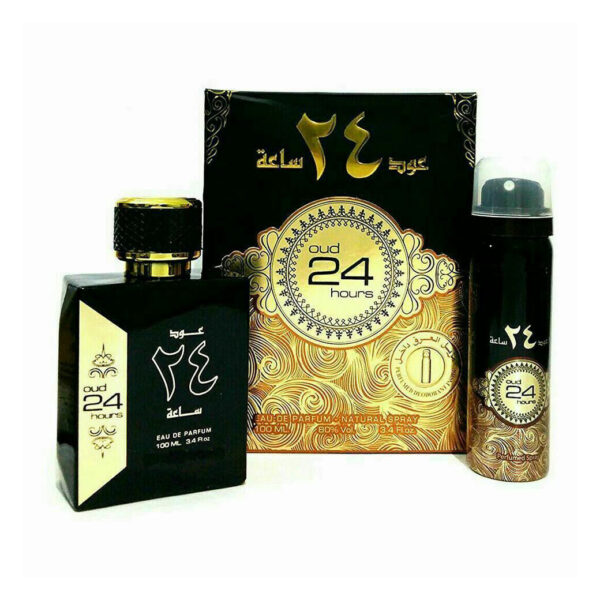 Oud 24 100ml & Body Spray by Ard Al Zaafaran | Perfume