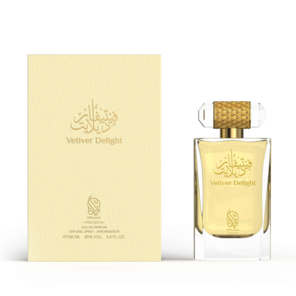 Vetiver Delight 100ml EDP by Nylaa Perfume for Men and Women Inspired by Encre Noire
