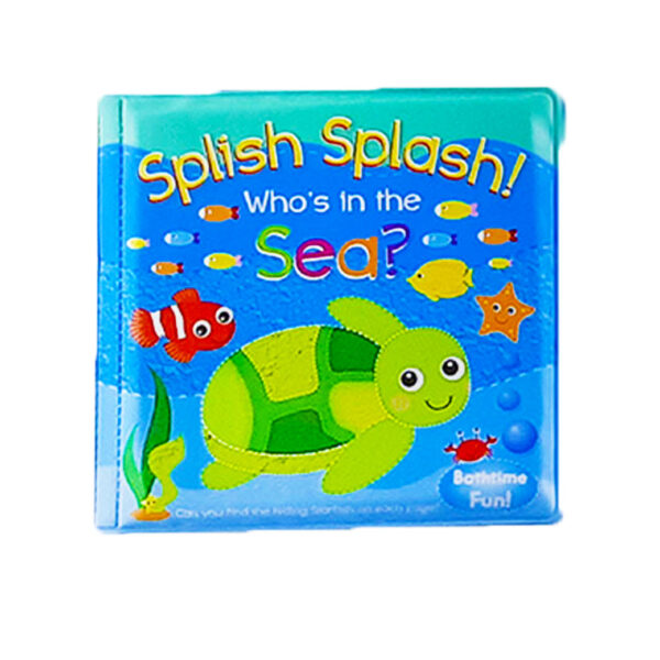 Bath Book | Splish Splash! Who's In the Sea?