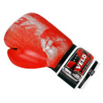 Velo® Premium Boxing Gloves For Combat Training- Red -Unisex DX Leather - Image 6