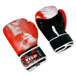 Velo® Premium Boxing Gloves For Combat Training- Red -Unisex DX Leather - Image 5