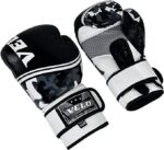 VELO Boxing Gloves and Pads Set: Cowhide Leather KARA Focus Mitts with Punching Gloves. - Image 4