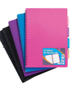 5 X A4 Subject Notebook - Image 2