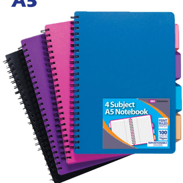 A5 Subject Notebook