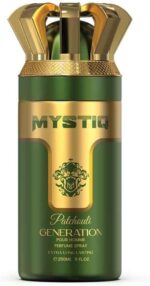 Patchouli Generation 250ml Extra Long Lasting Perfume Body Spray For Him By Mystiq - Image 2