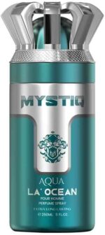 Aqua La Ocean 250ml Extra Long Lasting Perfume Body Spray For Her By Mystiq - Image 4