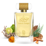 Vetiver Delight 100ml EDP by Nylaa Perfume for Men and Women Inspired by Encre Noire - Image 2