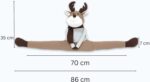 Novelty Reindeer Draught Excluder for Door Stopper 86 cm - Image 3