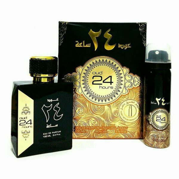Oud 24 Hours 100ml EDP by Ard al Zaafaran men & women perfume + Body Deodorant