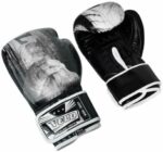 Velo Unisex DX Leather Boxing Gloves- Grey - Image 2