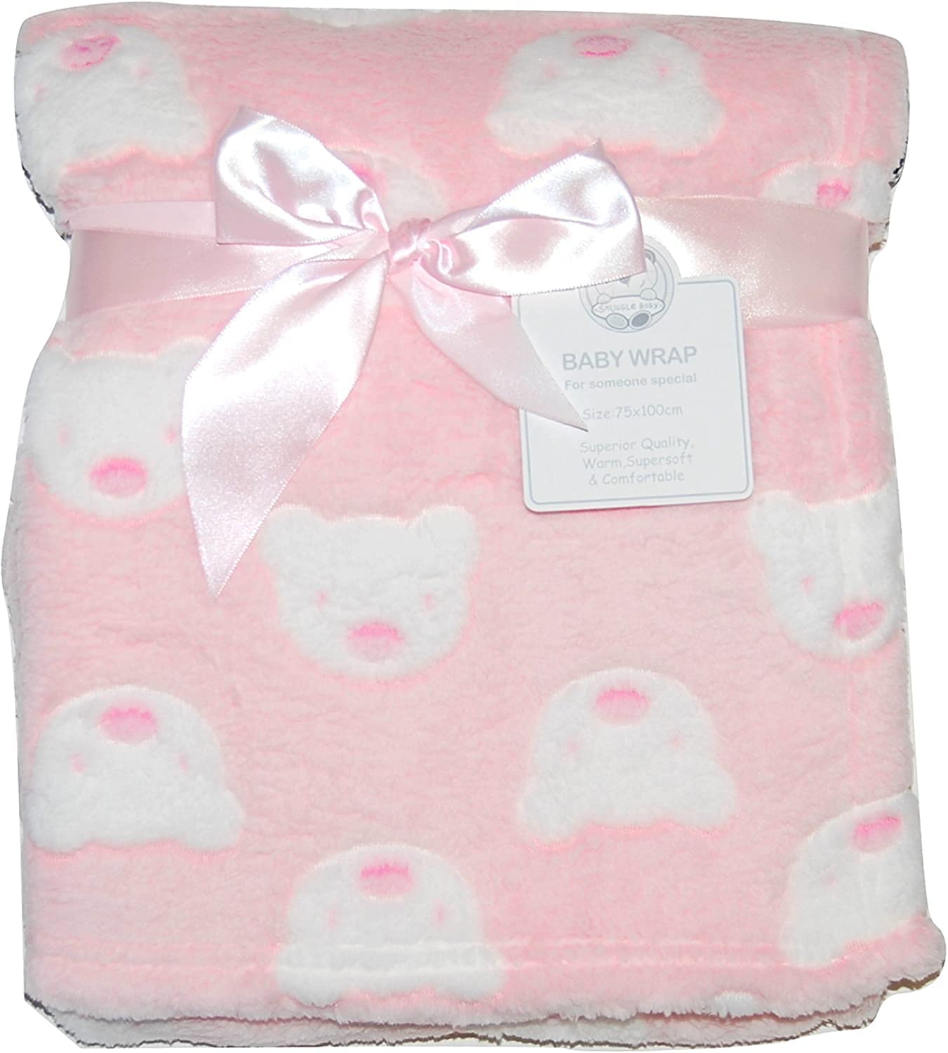 610DV72vr4S._AC_SL1500_-1.jpg Panda Pink Fleece Blanket - Image 1