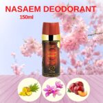 Nasaem Deodorant Body Spray Unisex 150ml - Image 4