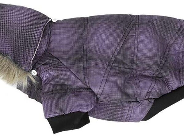 Waterproof Pet Jacket Purple Coat