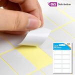 Lables Self-Adhesive (19x38mm) White Rectangle Labels -70 Labels Self-Adhesive, Writable, Easy Peel-Off, 19x38mm - Ideal for Addressing, Organizing, and Office Use - Image 5
