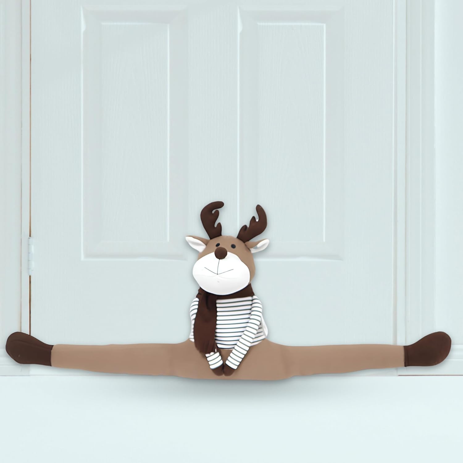 61pjBkiu4FL._AC_SL1500_.jpg Novelty Reindeer Draught Excluder for Door Stopper 86 cm - Image 1