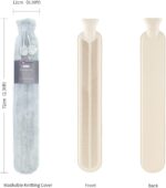Long Hot Water Bottle (Silver) 2 litres 72 cm - Image 2