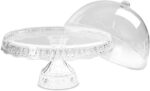 Clear Cake Stand with Dome Cover - Image 2