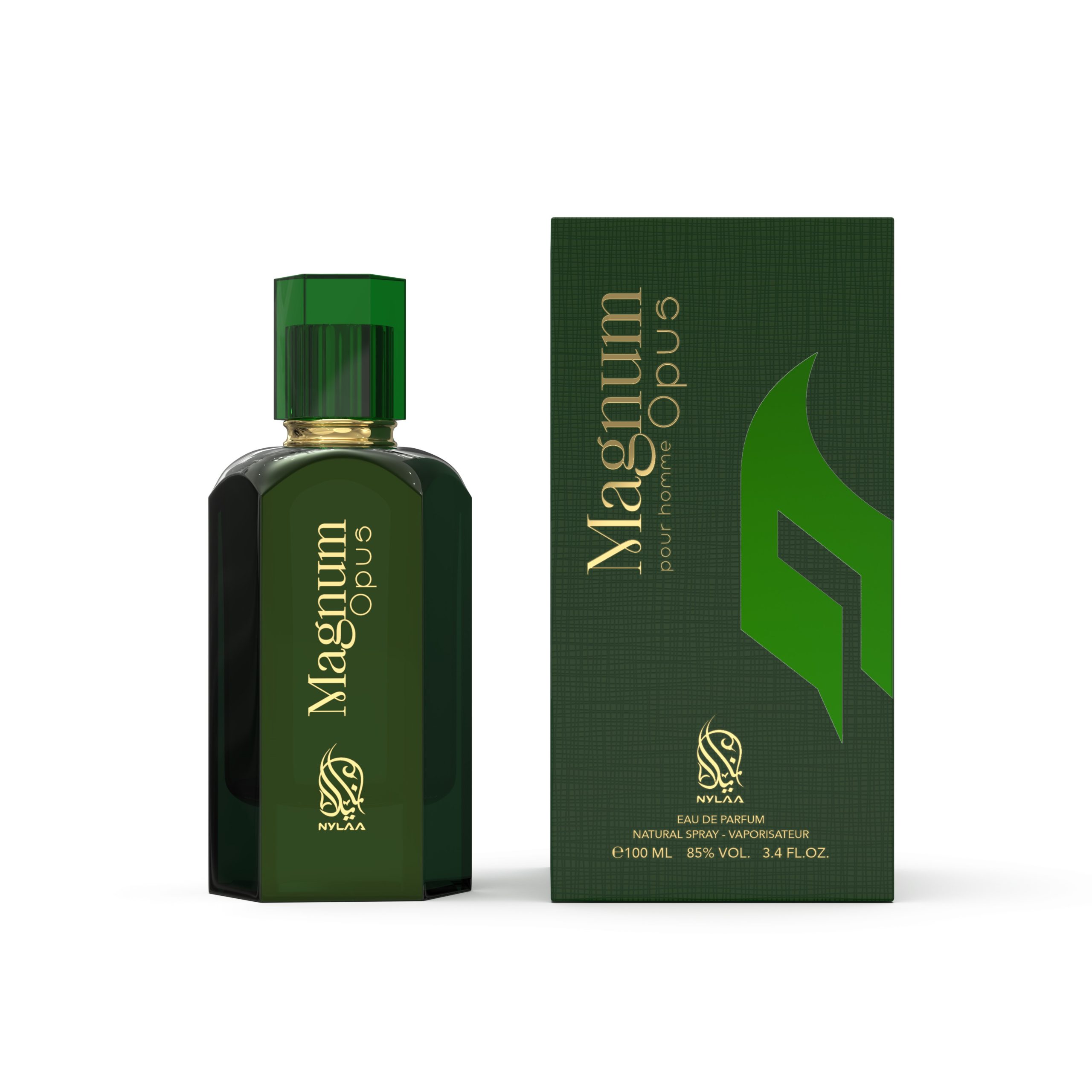 6290360830551_2-scaled-1 Magnum Opus Perfume EPD 100ml Spicy Floral Fragrance For Him By Nylaa Perfumes - Image 1