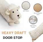 Sheep Draught Excluder Door Stopper 90cm - Image 2
