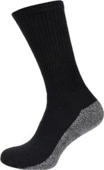 10 Pairs Mens BIG FOOT Cotton Rich Sports Work Boot Socks Size 11-14 - Image 3