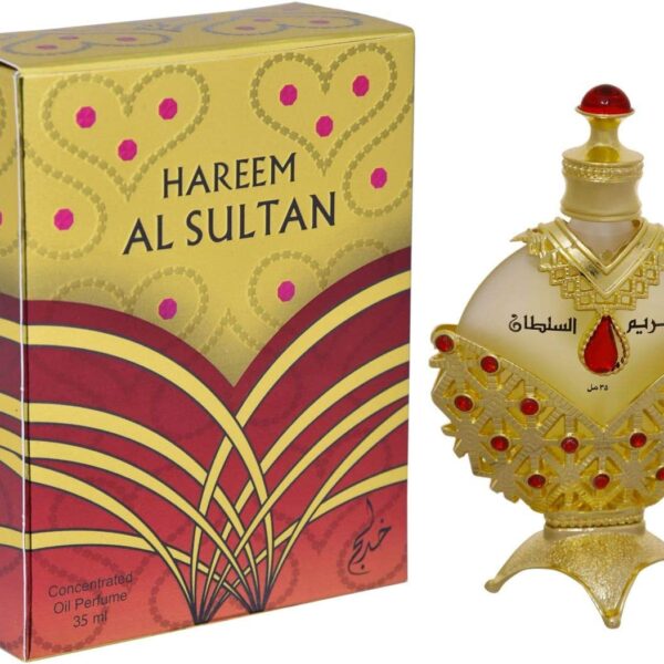 Hareem Sultan Gold 35ml KHADLAJ Perfume Oil Floral Women Fruity