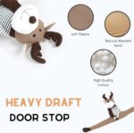 Novelty Reindeer Draught Excluder for Door Stopper 86 cm - Image 2